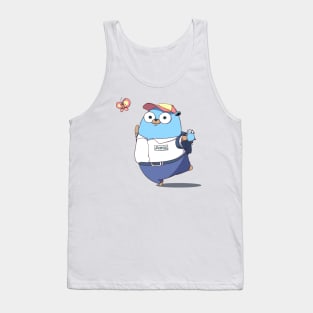 Golang Gopher Go Panic Tank Top